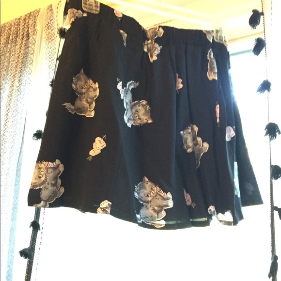 Iron fist pussy cat skater skirt - Picture 2 of 4